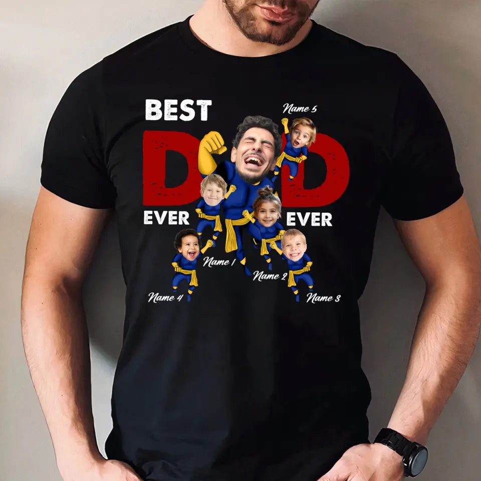 Personalized Super Dad Shirt