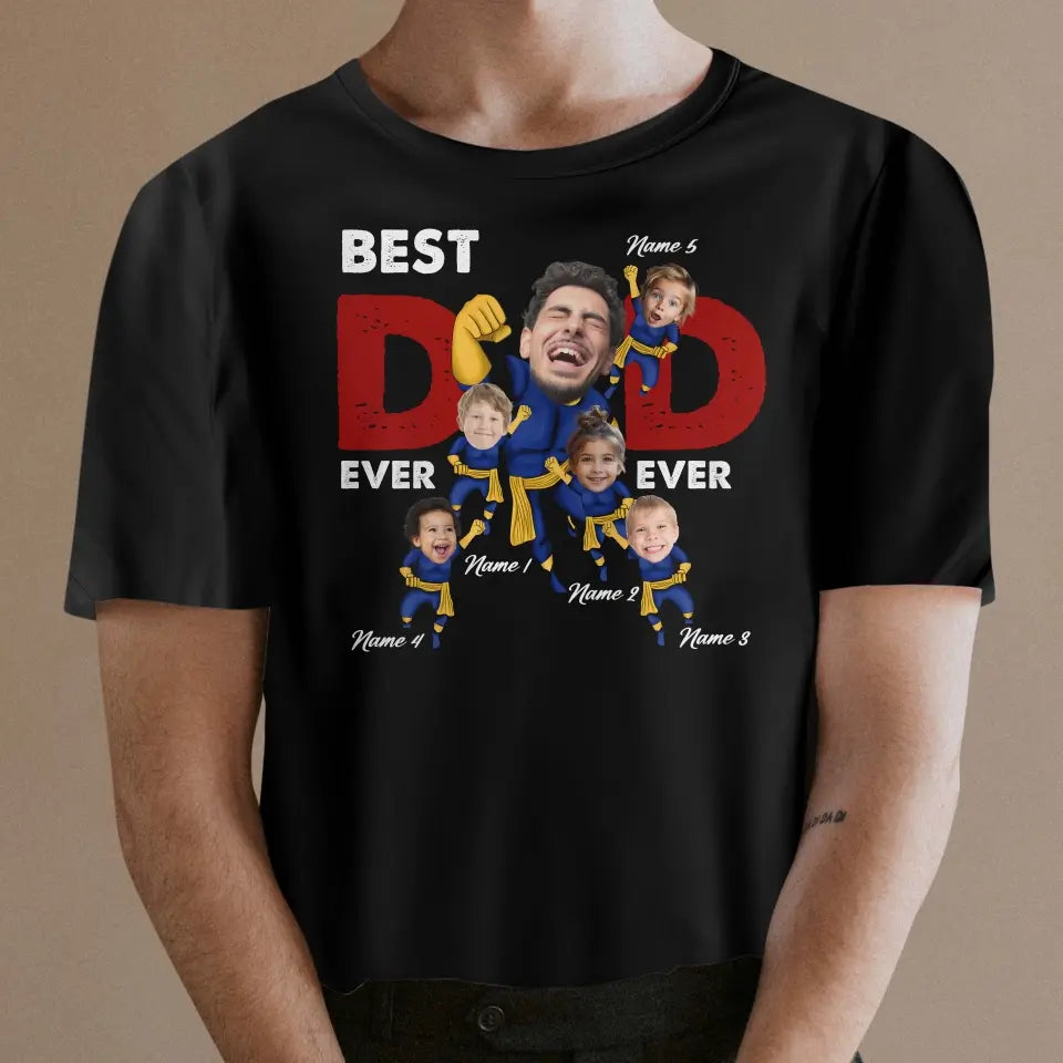Personalized Super Dad Shirt