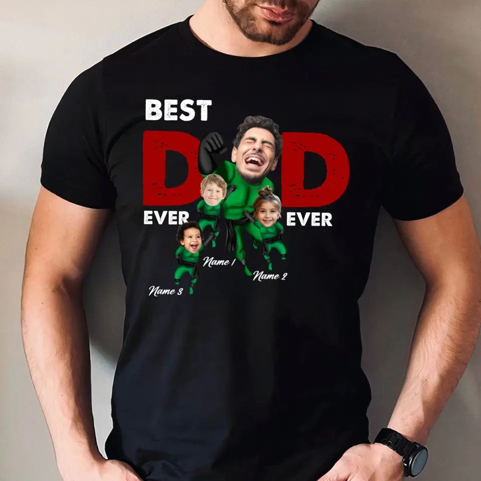 Personalized Super Dad Shirt