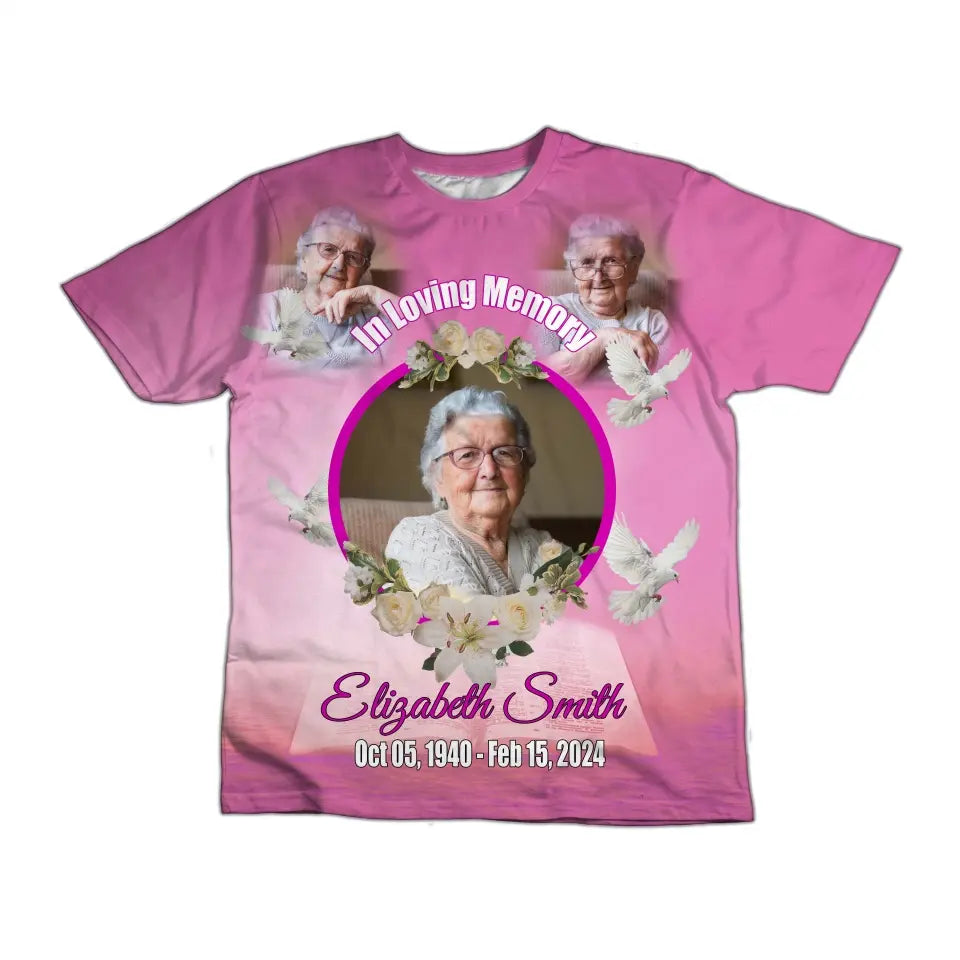 All-over printed Memorial Shirt