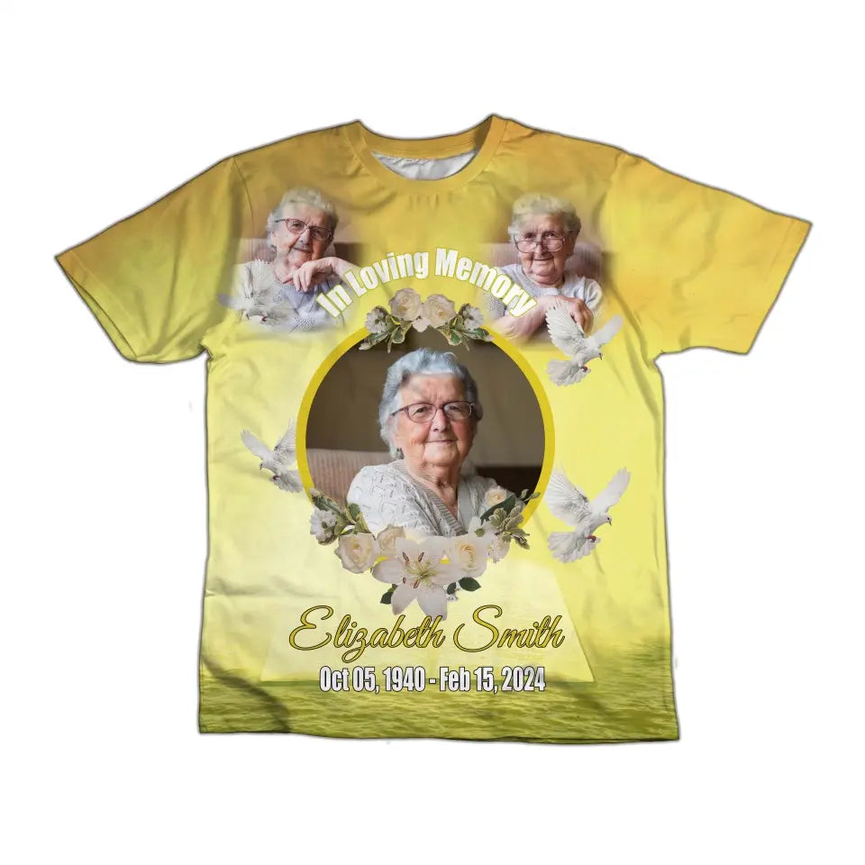 All-over printed Memorial Shirt