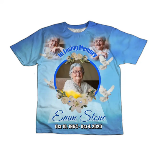 All-over printed Memorial Shirt